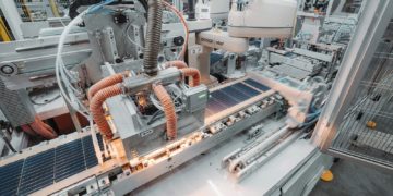 L’usine Systovi accueille une nouvelle ligne de production de panneaux solaires