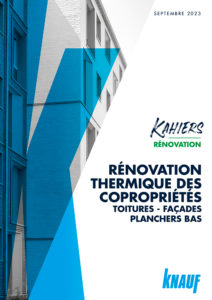 Trois livres Knauf pour faciliter l'accès aux rénovations thermiques