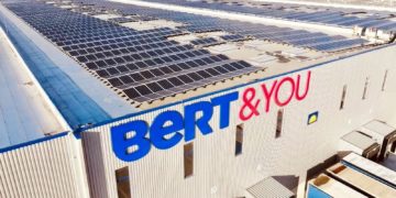 Urbasolar déploie des panneaux solaires sur un second bâtiment logistique Bert&You